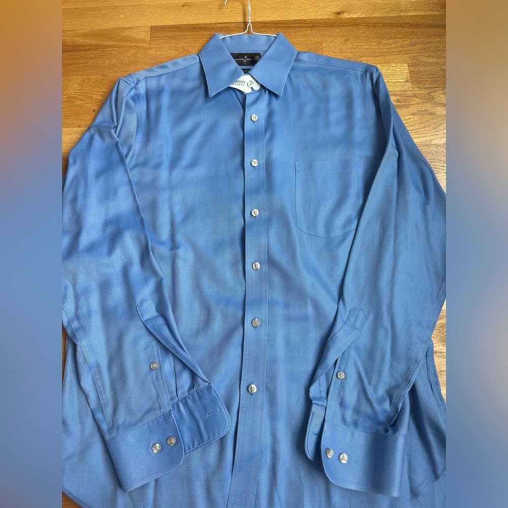 Black Brown Blue Dress Shirt